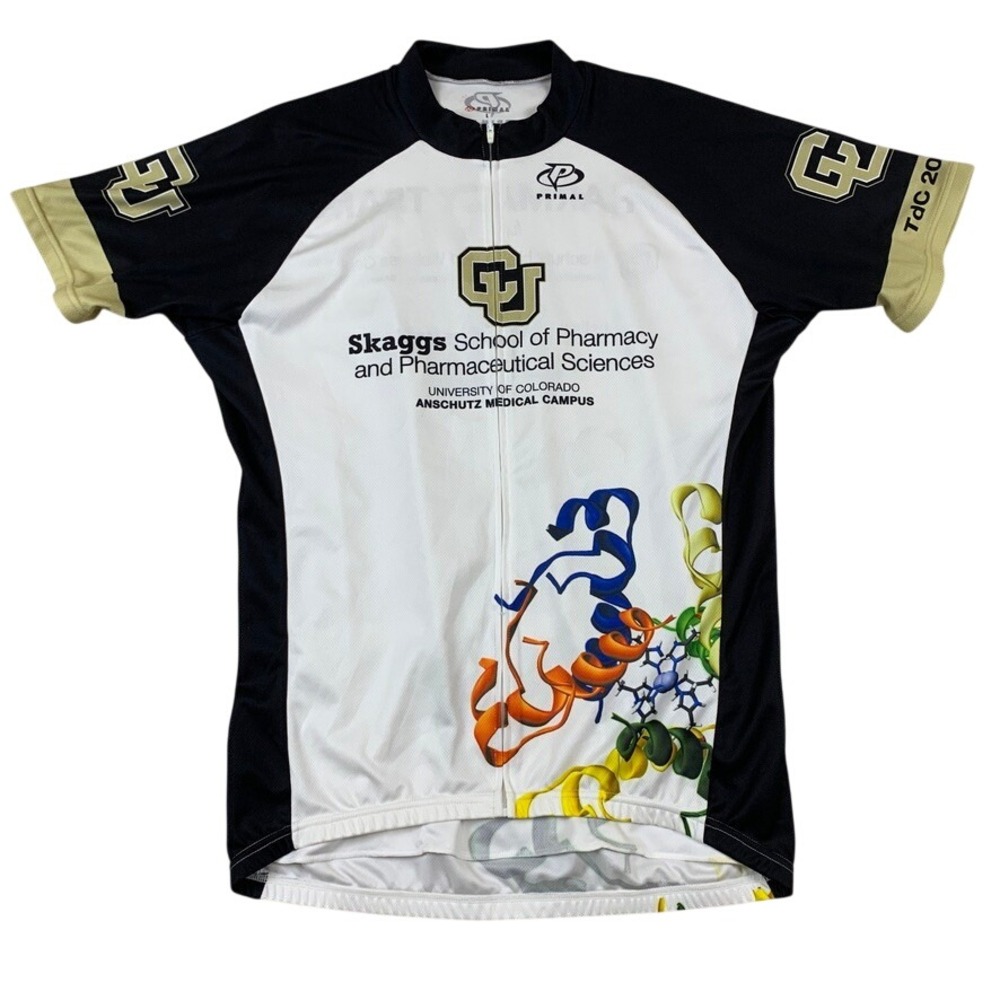 Primal Mens University of Colorado Pharmacy Cycling Jersey Large CU‎ Anschutz